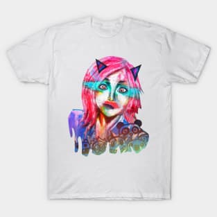 red hair linda doodle T-Shirt